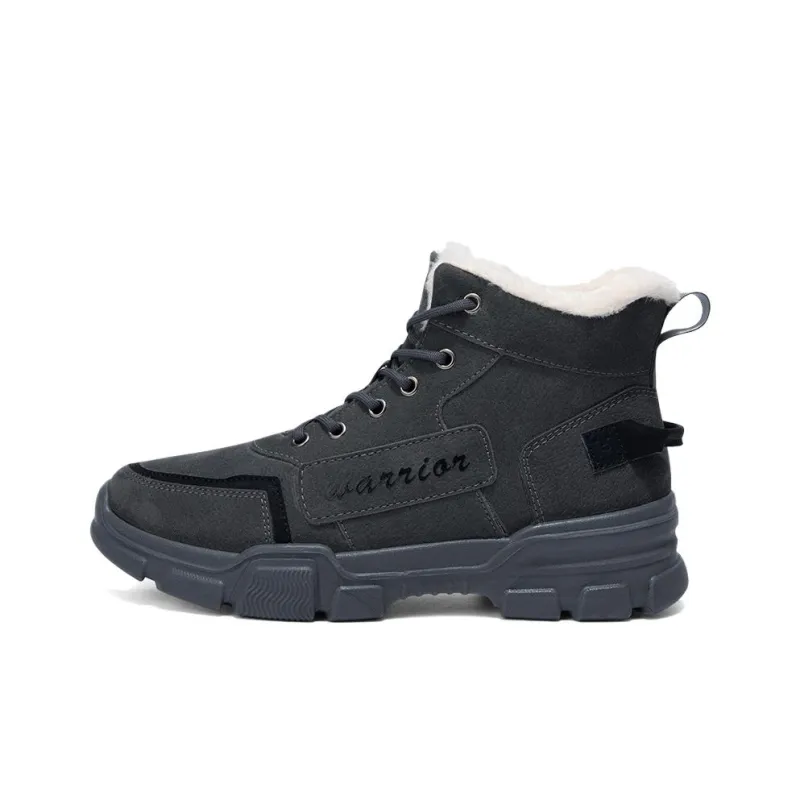 Warrior Crew Snow Boots Men's Gray-0