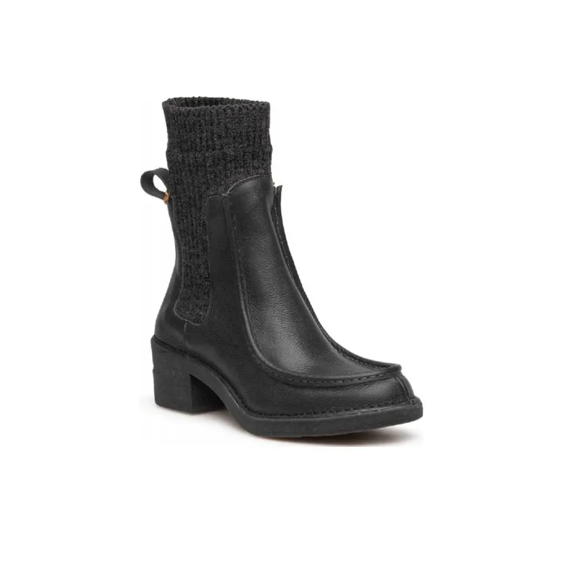 El Naturalista Chelsea Boots 5.5cm Women's Black-1