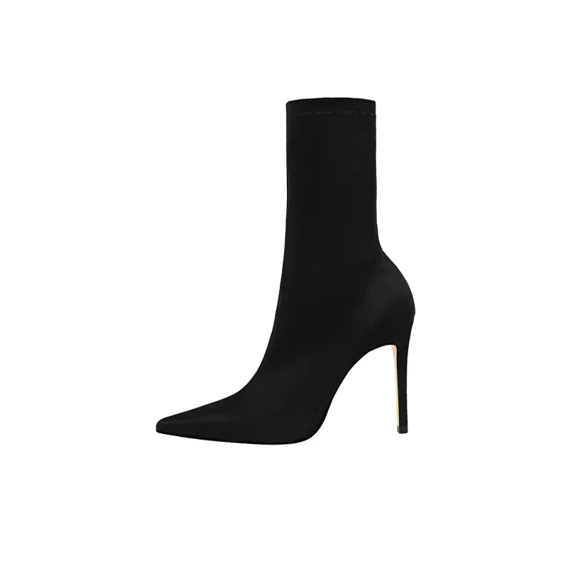 QITUMAUL Ankle Boots 10cm Women's-0