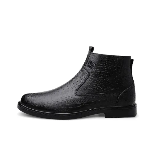 Mulinsen Ankle Boots Men's Black