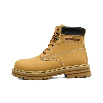 FINEPLAN Big Yellow Boots Short Martin Boot Unisex