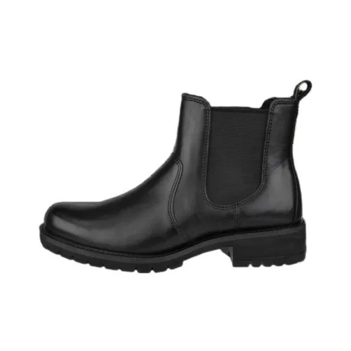 Ecco Short Chelsea Boots Women's Black