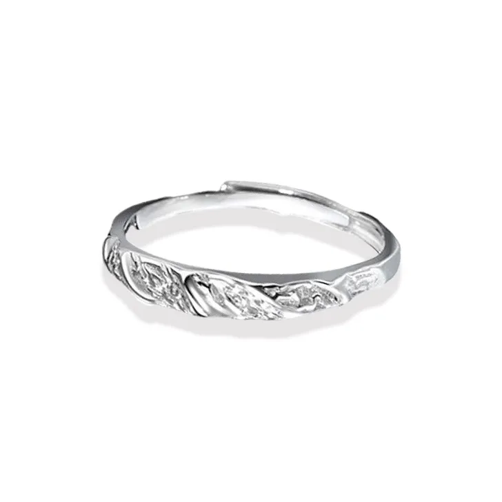 Datang Guoding S 999 Fine Silver Rings Unisex-2