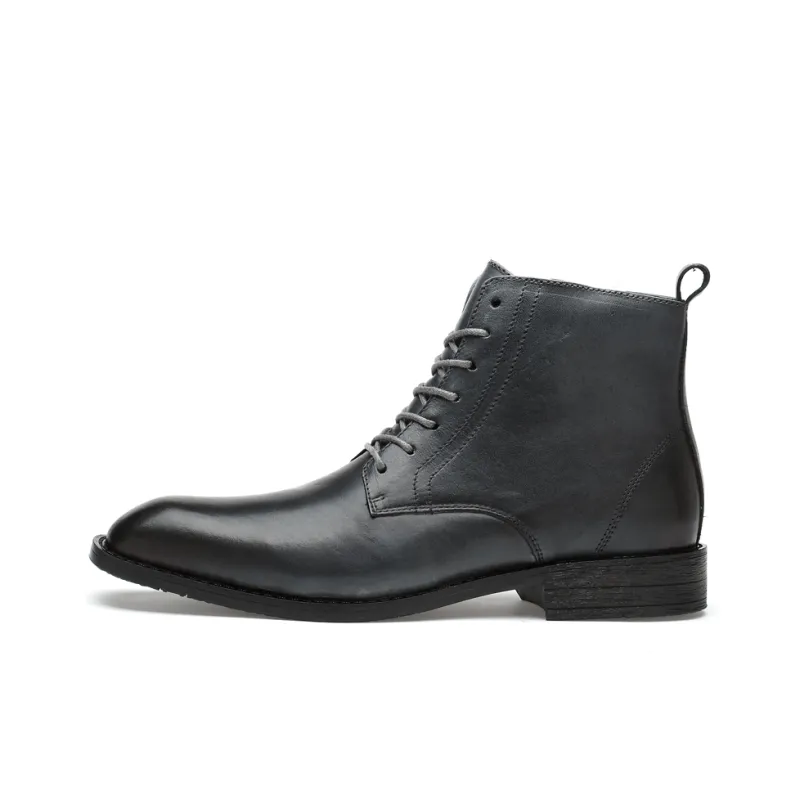 XIMO BULL Ankle Length Martin Boot 3cm Men's-18