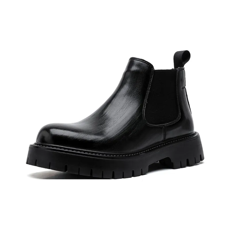 Product B Short Chelsea Boots Men's Black-2