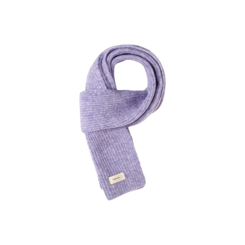 Tonlion Polyester Knit Scarves Women's-9