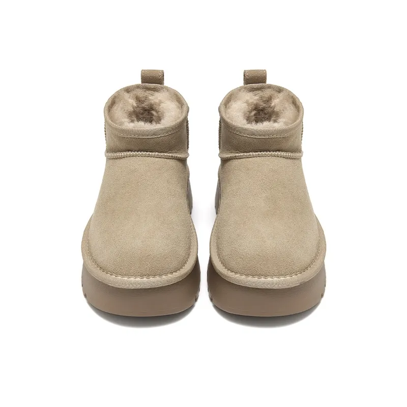 Beau Today Snow Boots Women's Camel/Black/Apricot-16