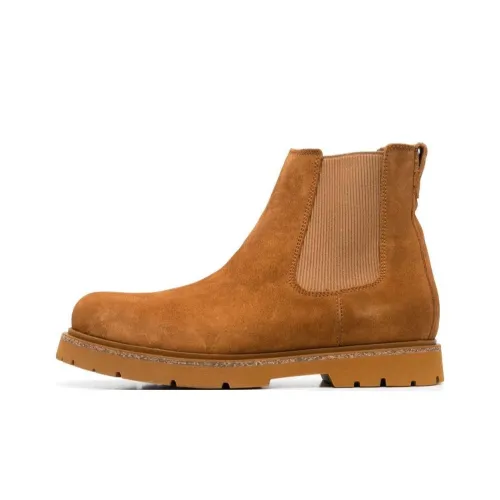 Birkenstock Boston Suede Ankle Boots