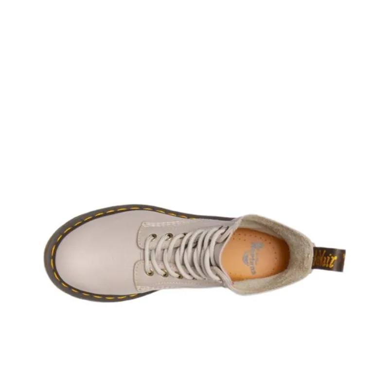 Dr.Martens 1460 Pascal Virginia Leather Lace Up Boots 'Vintage Taupe' Women's-2