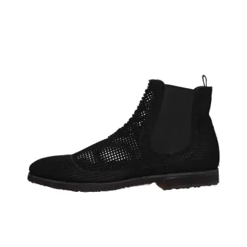 PREMIATA Short Chelsea Boots Men's Black