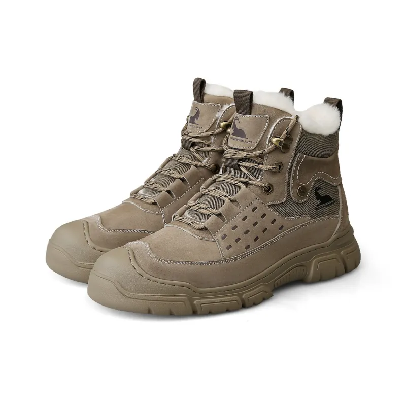 BECK Warm Slip Resistant Short Outdoor Boots Men's-2
