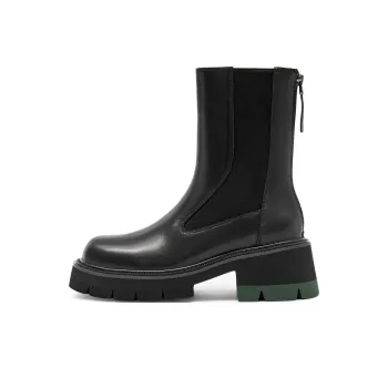 Staccato Short Chelsea Boots 5.5cm Women's Urban Techwear Black
