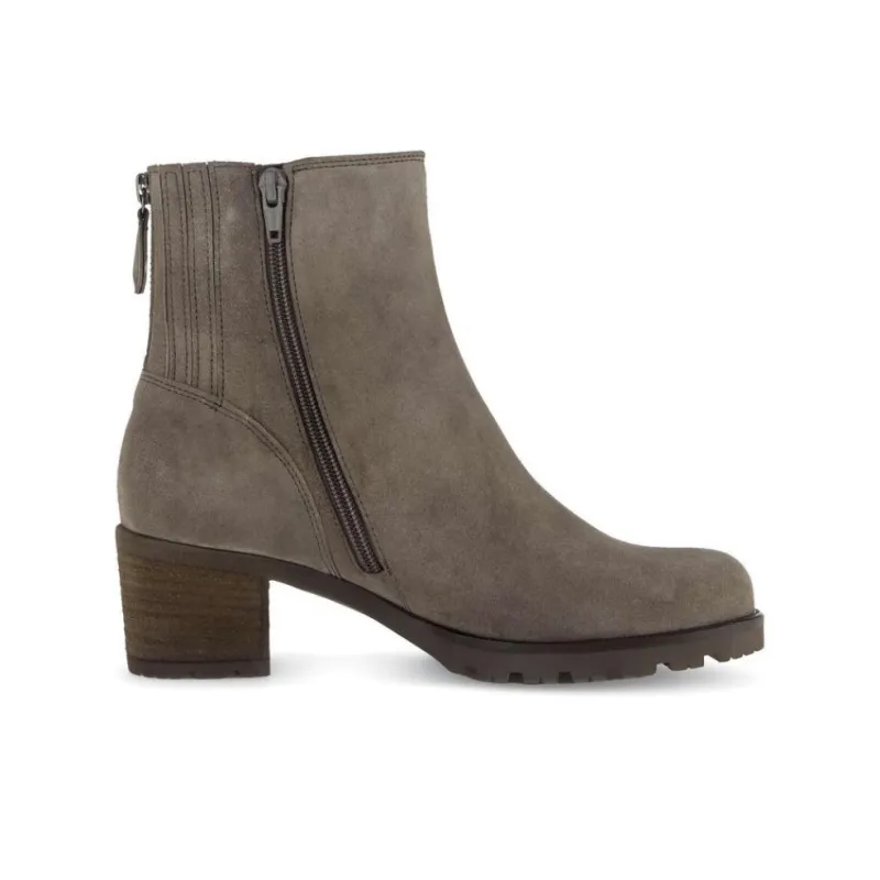 Gabor Comfort Ankle Boots 5.5cm Women's Tan-1