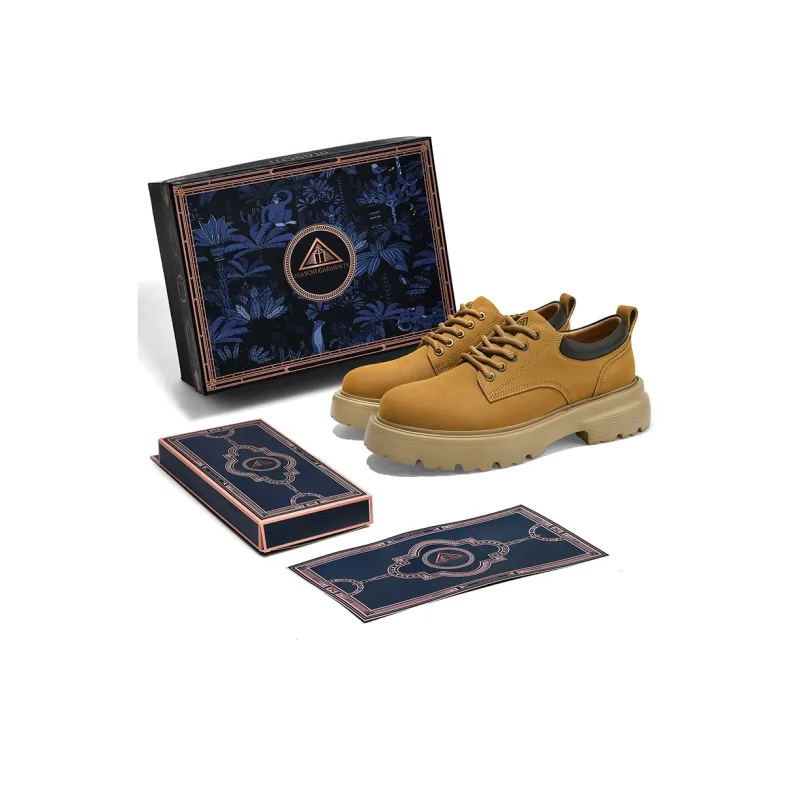 Masongarments Ankle-Length Martin Boot Unisex Maple Yellow Box Limited Edition-5