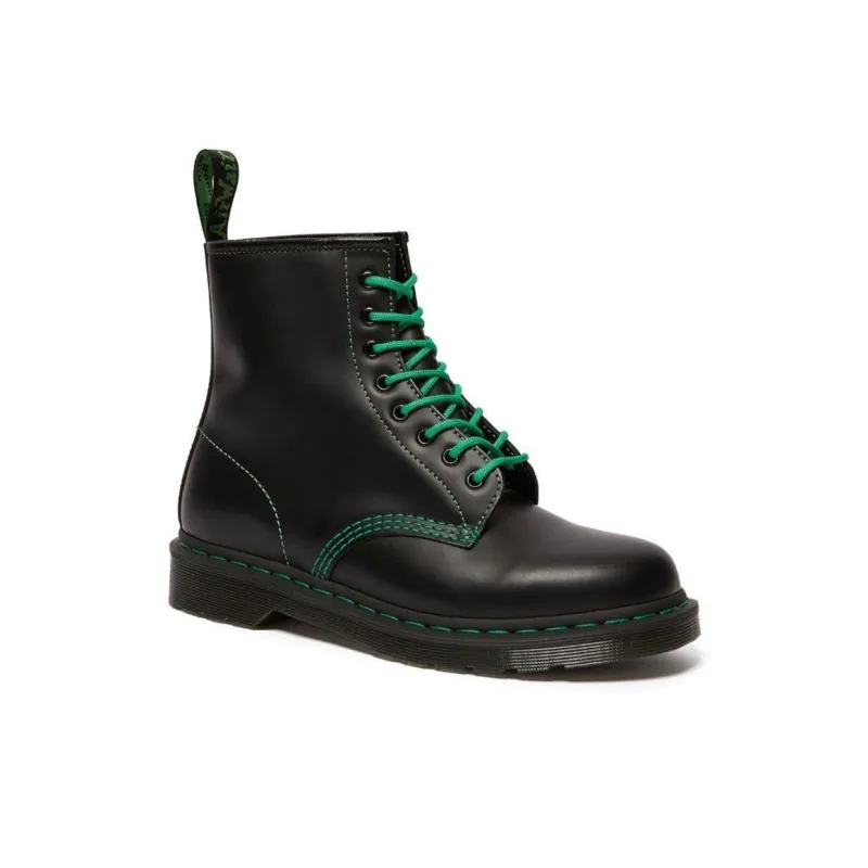 Dr.Martens 1460 Martin Boots Unisex Black/Green-1
