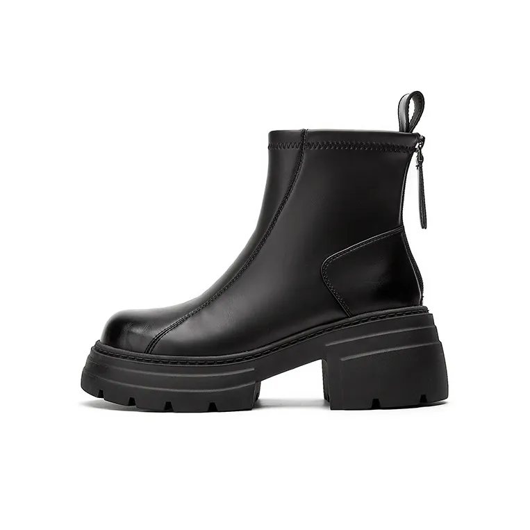 DAPHNE Ankle Boots Women's Black/Brown-0