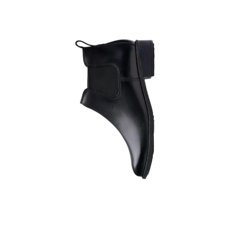 Clarks Short Chelsea Boots Women's Black-2