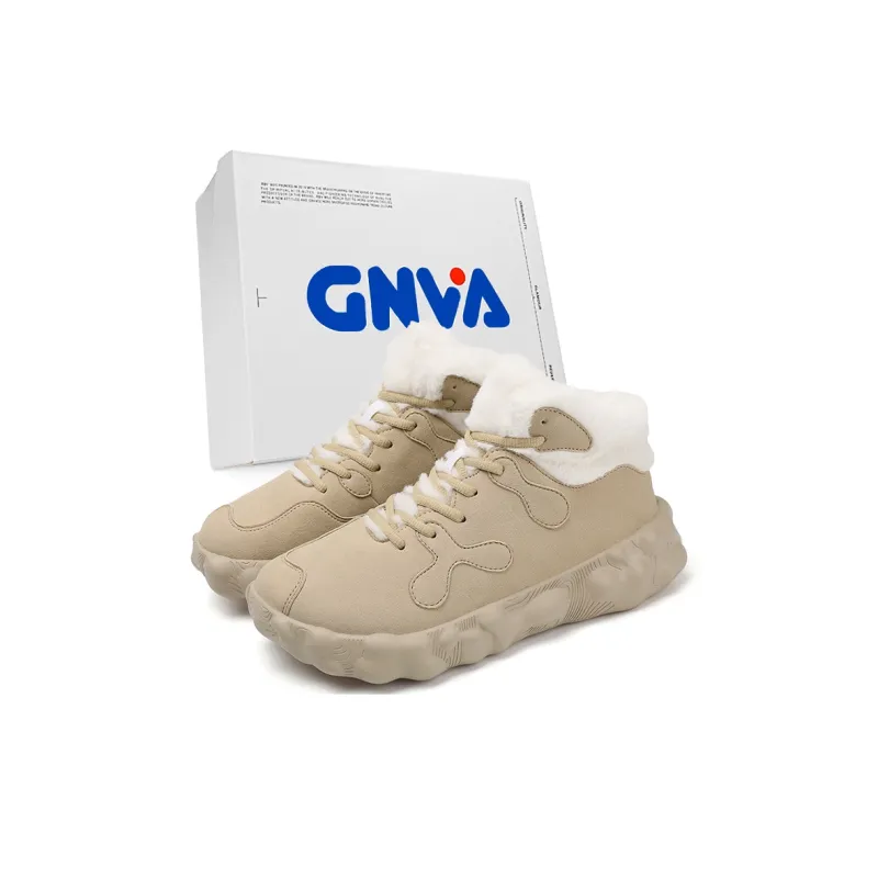 GNVA Warm Anti Slip And Wear Resistant Ankle Length Snow Boots Unisex-12