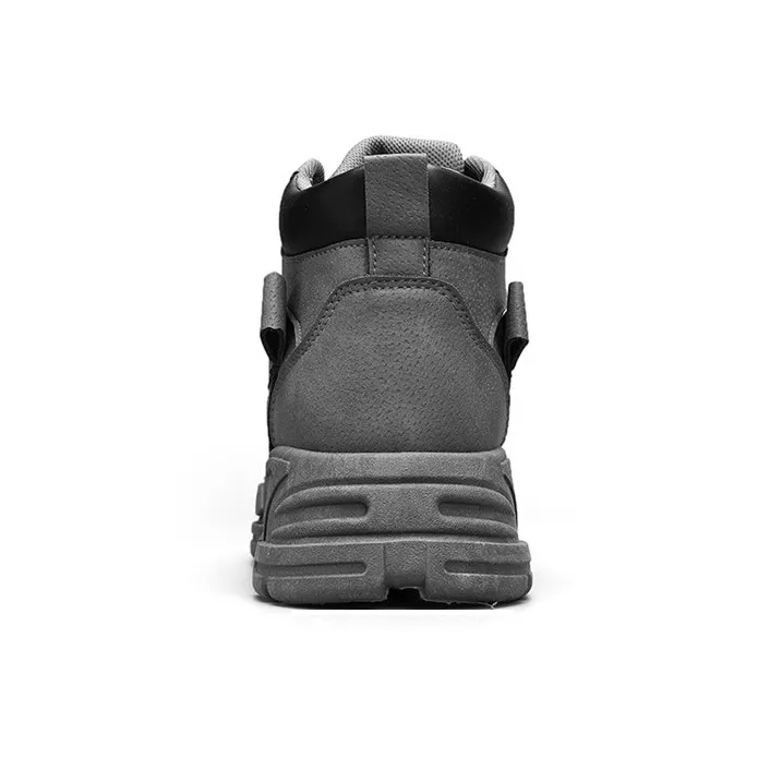 Warrior Trendy Workwear Style Knee High Martin Boot Unisex-4