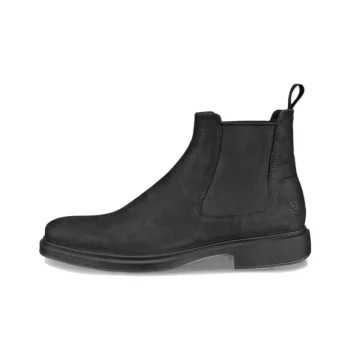 Ecco Helsinki 2 Short Chelsea Boots Men's Black