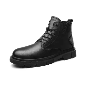 Eminu Martin Boots Men Black