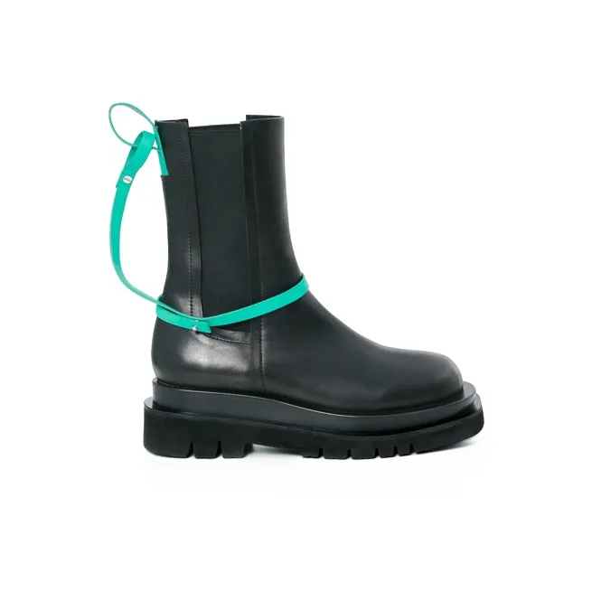 LSN CHU CHULI SHANA Crew Chelsea Boots Women's Black-1