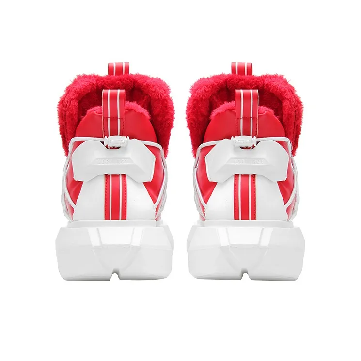 NORVINCY Snow Boots Unisex Red-3