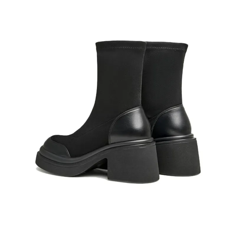 TATA Ankle Boots Women's Black/Brown-2