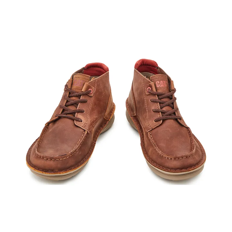 CAT Ankle Boots Men Brown-2