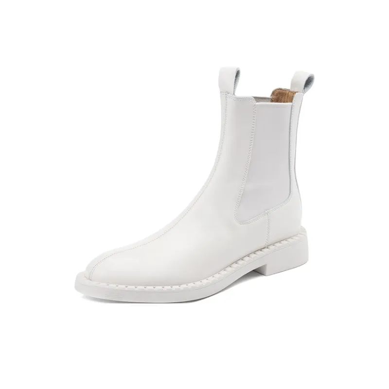 Moffett Short Chelsea Boots 3cm Women's-2