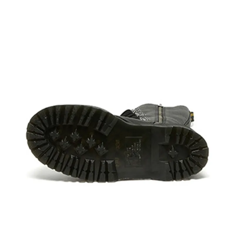 Dr.Martens 1B60 Max Hardware Leather Extra High Boots 'Black' Women's-5