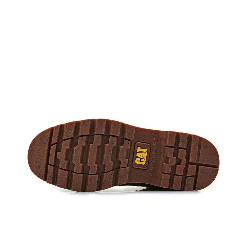 CAT Colorado Series Abrasion Resistant Outdoor Boots Unisex Dark Brown-4