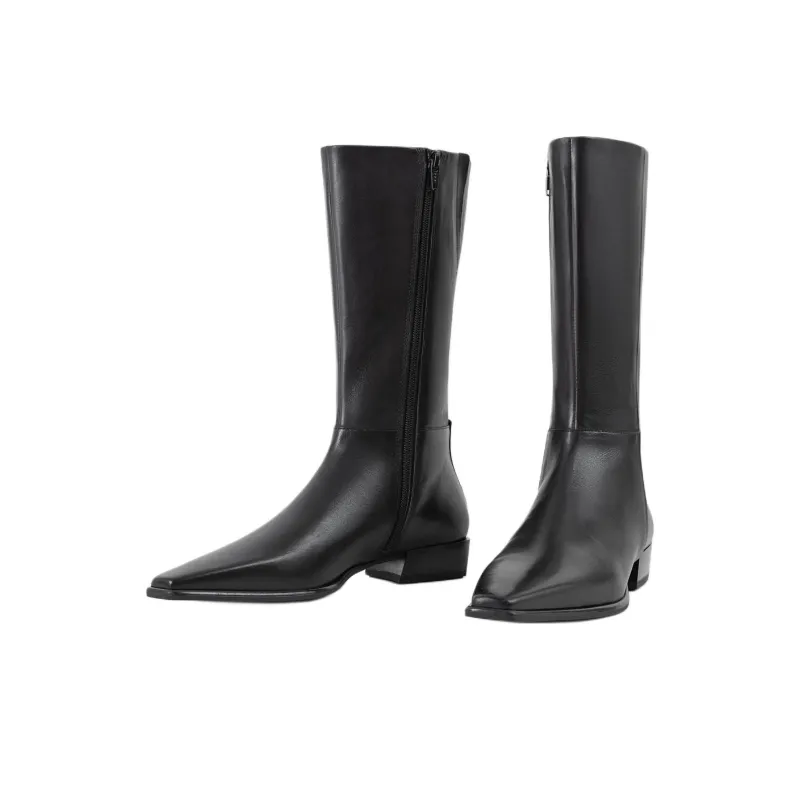 VAGABOND SHOEMAKERS Nella Knee-high Boots 3.1cm Women's Black-1