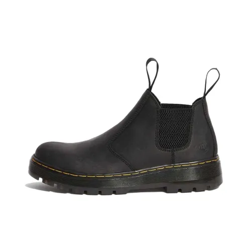 Dr.Martens Hardie Connection Ankle-Length Chelsea Boots Men's Black