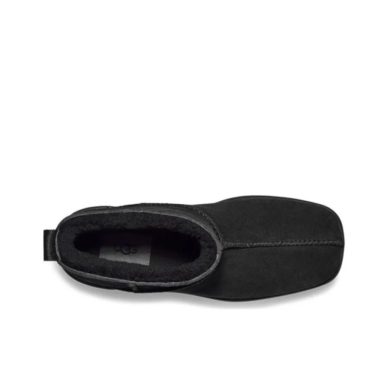 UGG New Heights Platform Mini Boot Black Women's-4