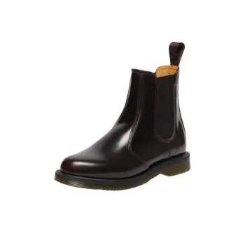 Dr.Martens Short Chelsea Boots Women's Cherry Red