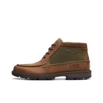 Clarks Waterproof And Slip Resistant Short Outdoor Shoes Men's Brown