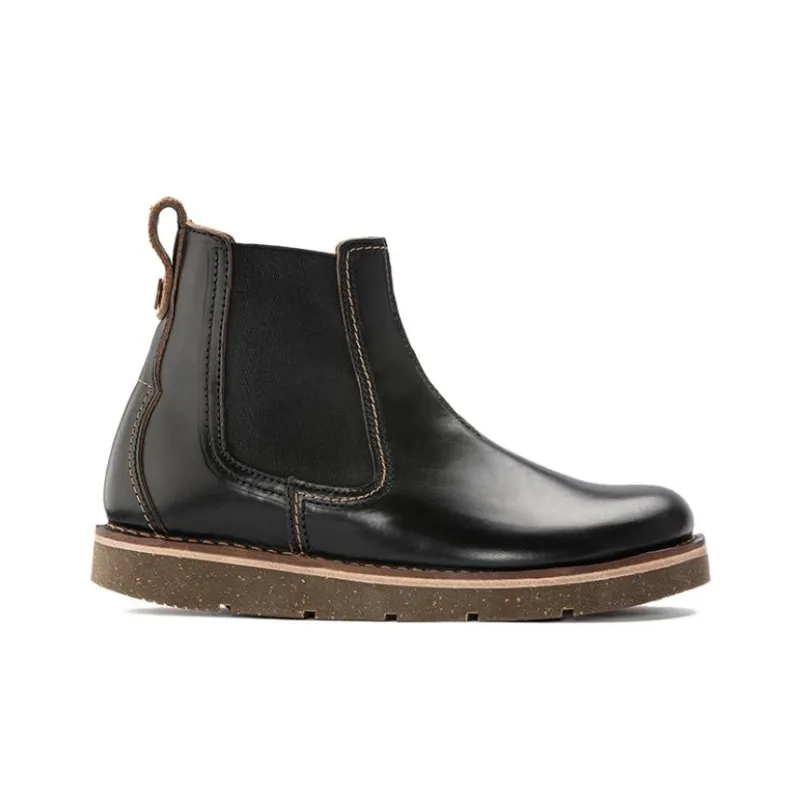 Birkenstock Birmingham Short Chelsea Boots Unisex Black-1