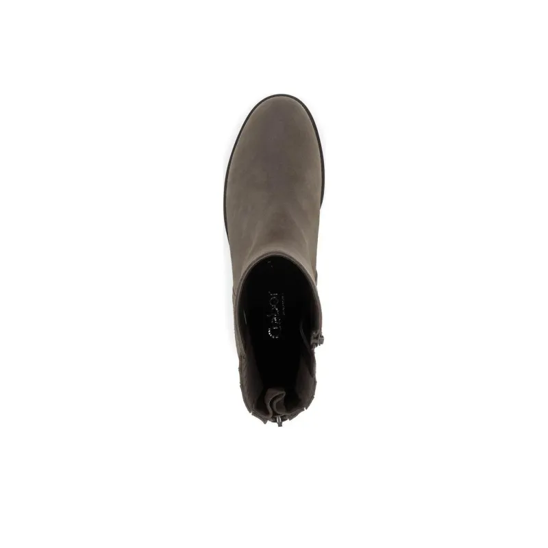 Gabor Comfort Ankle Boots 5.5cm Women's Tan-3