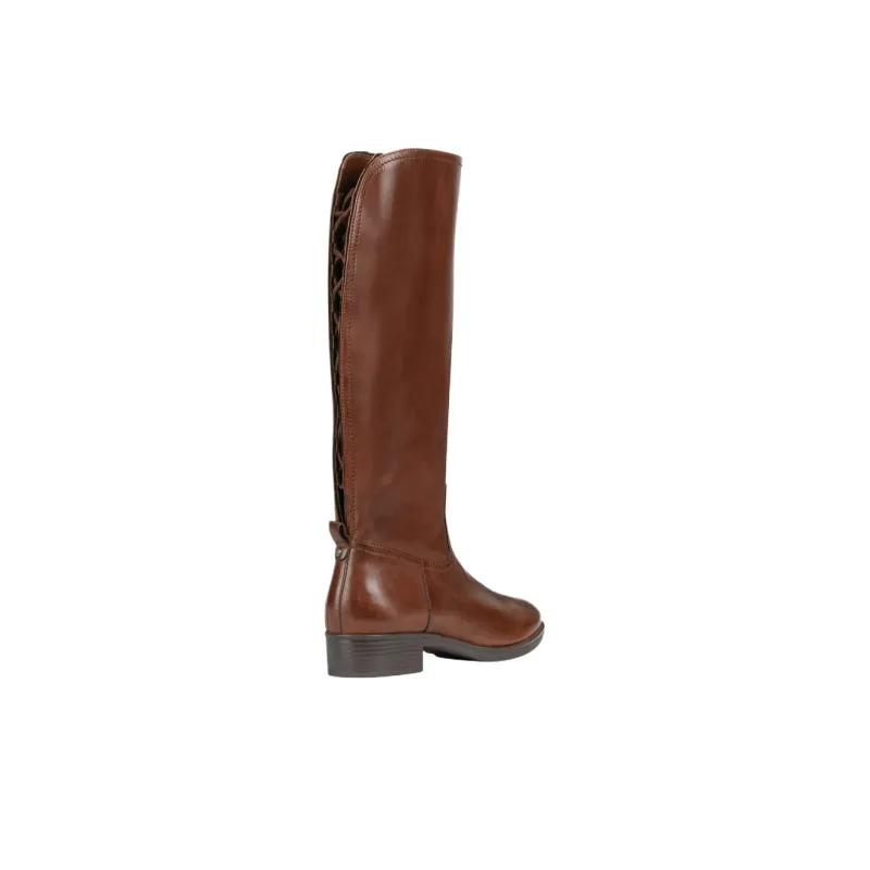 GEOX Felicity Knee-high Boots 3.5cm Women's Brown-2