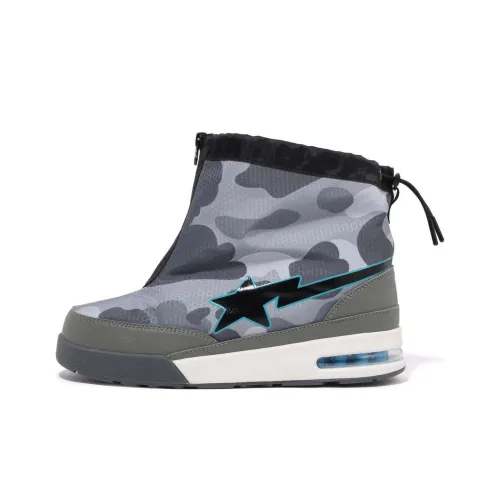 A BATHING APE Bape ZIP ROAD STA Ankle Boots Women's