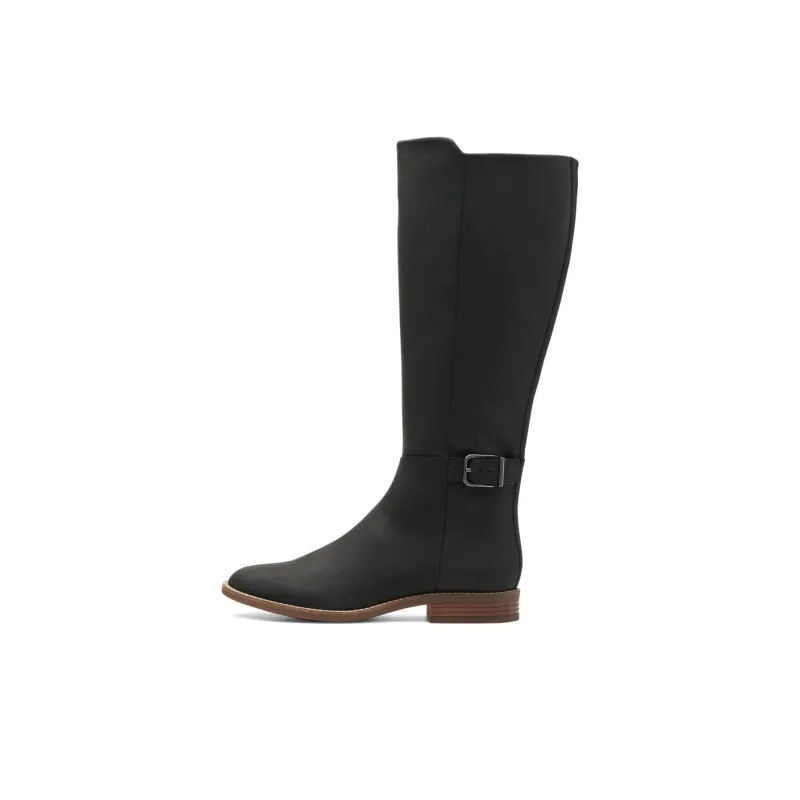 Clarks Camzin Branch Knee-high Boots Women's Black-0