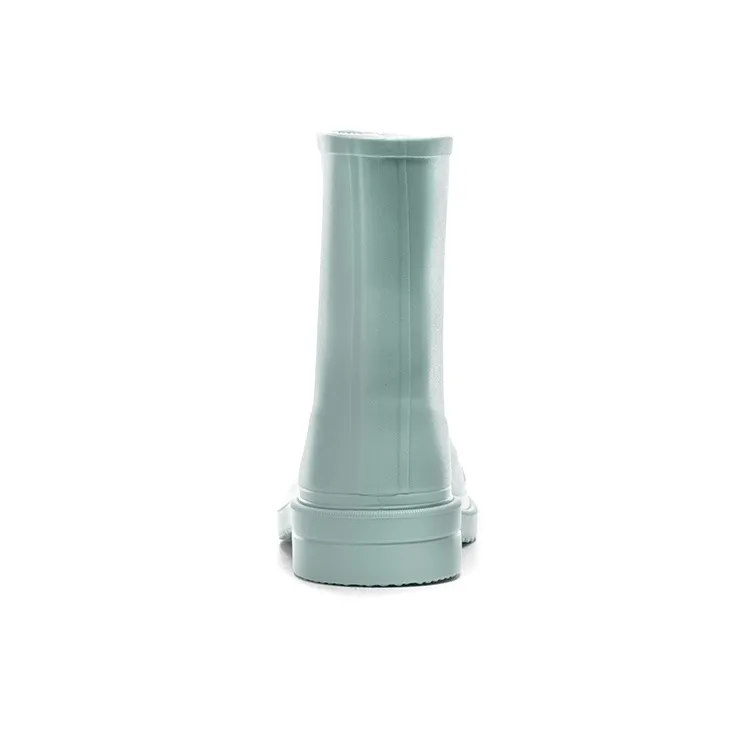Warrior Wear Resistant Rain Boots Women's Macaron Green-3