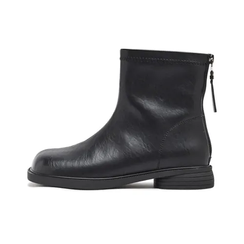 AGSDON Ankle Boots Women's Black/Brown
