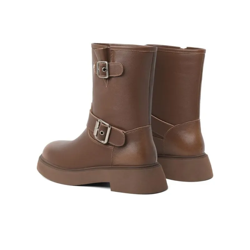 BELLE Ankle Boots Women's Black, Brown-3