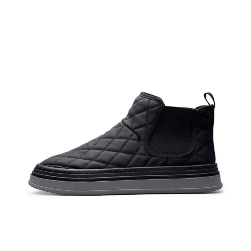 PARDASAUL Short Chelsea Boots Men's Black