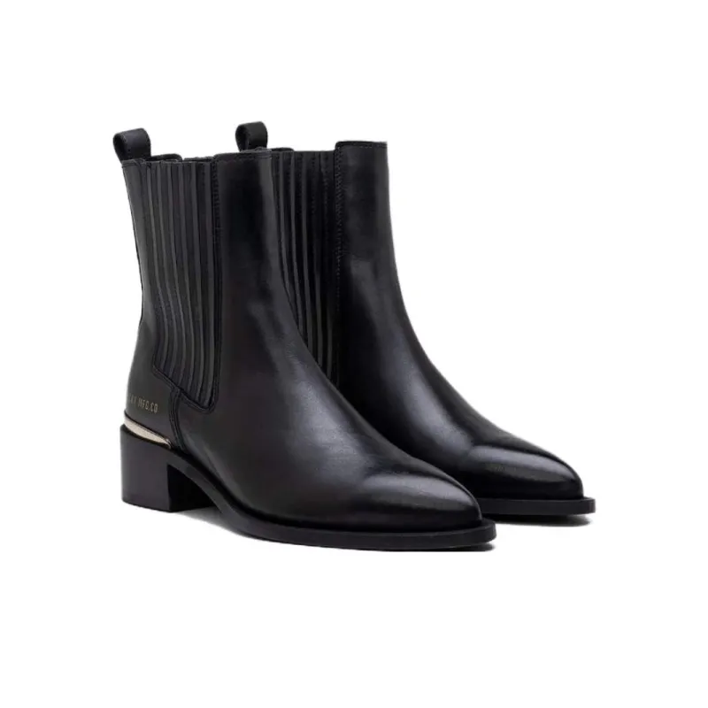 REPLAY Valery La Short Chelsea Boots 5cm Women's Black-2