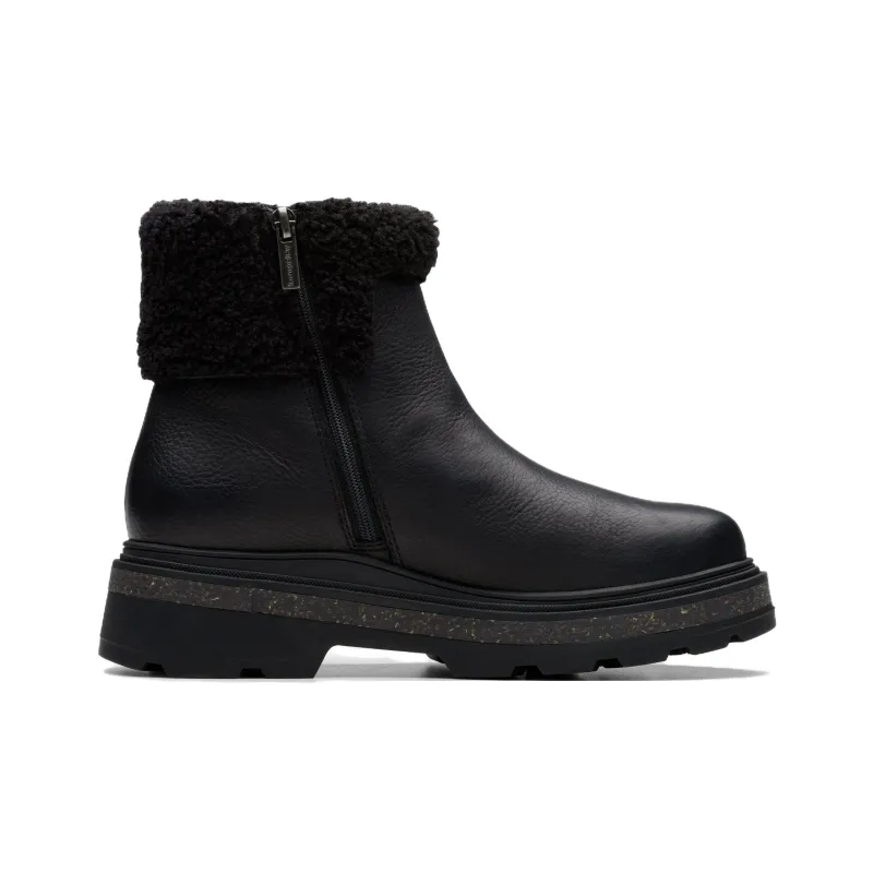 Clarks Ankle Boots Women's Black-1