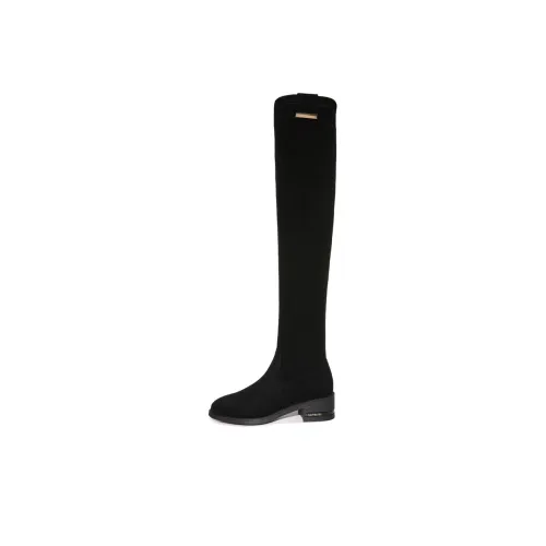 Guci Tianlun Over-the-knee Boots Women's Black