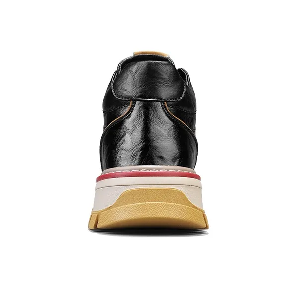 G.N.SHIJIA Short Martin Boot 5CM Men's-8